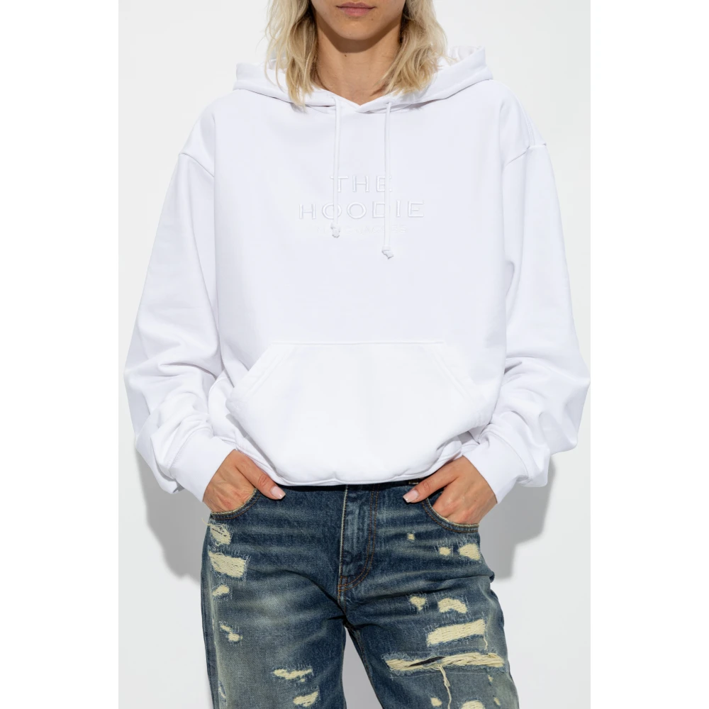 Marc Jacobs Katoenen hoodie White Dames