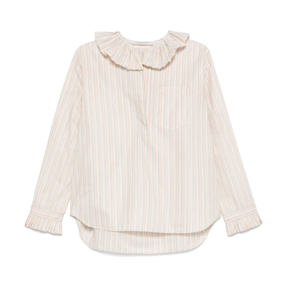 Philosophy di Lorenzo Serafini Ivoor Shirt Dameskleding Beige Dames