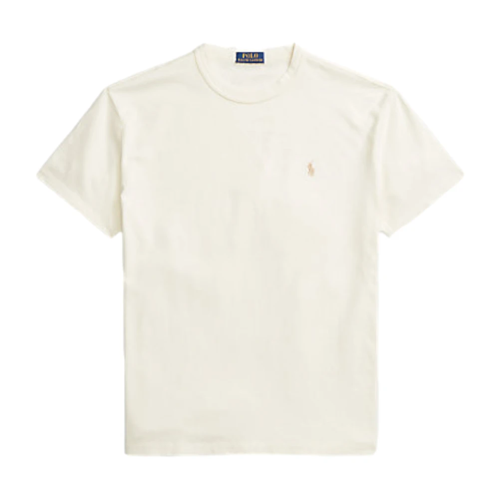 Ralph Lauren Klassieke Fit Jersey Crewneck T-Shirt White Heren