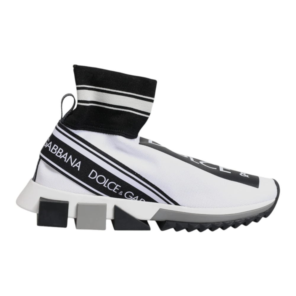 Dolce & Gabbana Multicolor Ridged Sole Slip-On Sock Trainers - Female - Sneakers - 5 Uk - Shoes