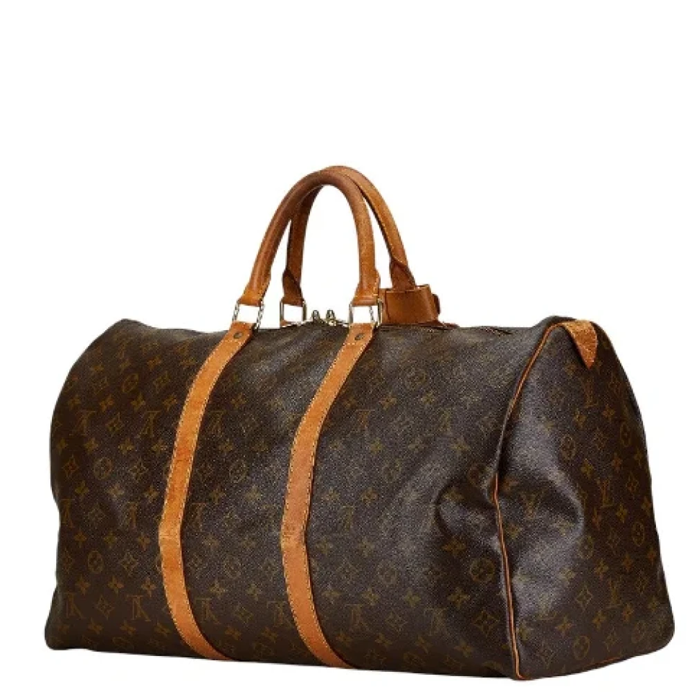 Louis Vuitton Vintage Pre-owned Canvas louis-vuitton-bags Brown Dames