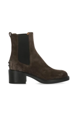 Gomma Suede Chelsea Boots