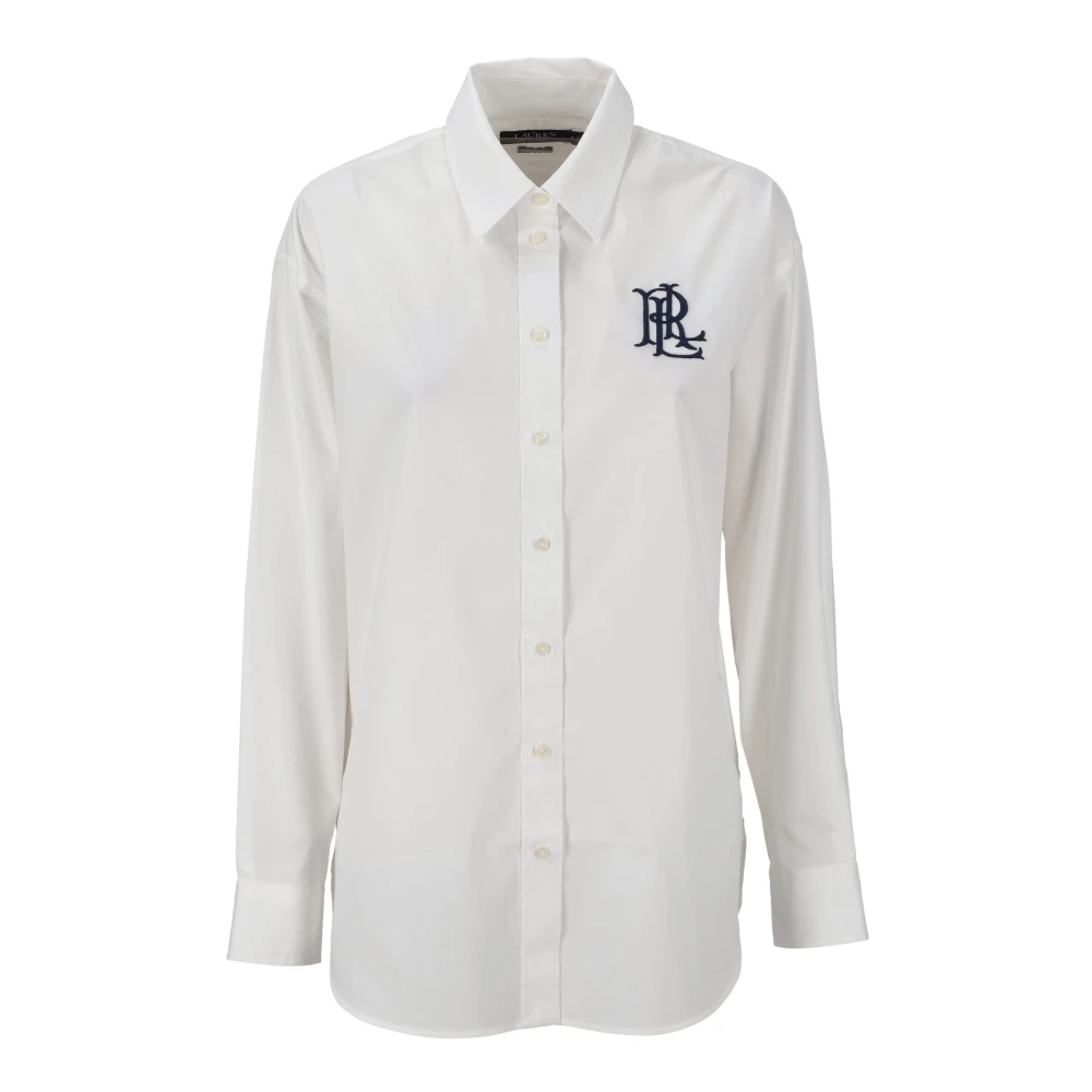 Ralph Lauren Donna Bianco Camicette S, New,