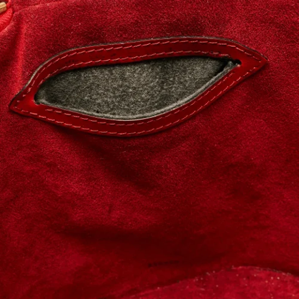 Louis Vuitton Vintage Pre-owned Leather handbags Red Dames