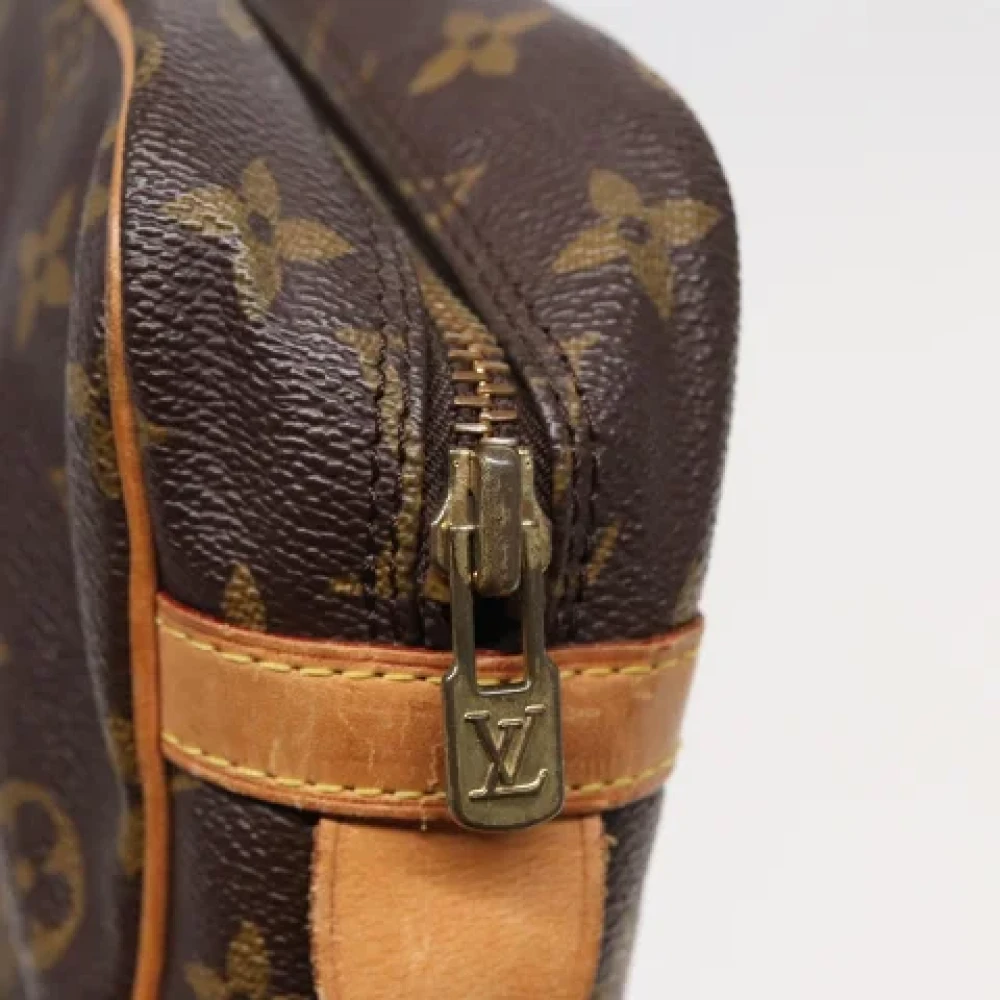 Louis Vuitton Vintage Pre-owned Canvas clutches Brown Dames