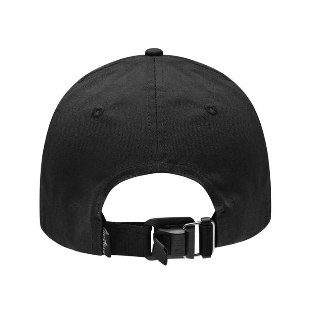 Stone Island Zwarte Katoenen Pet met Kompass Logo Black Dames