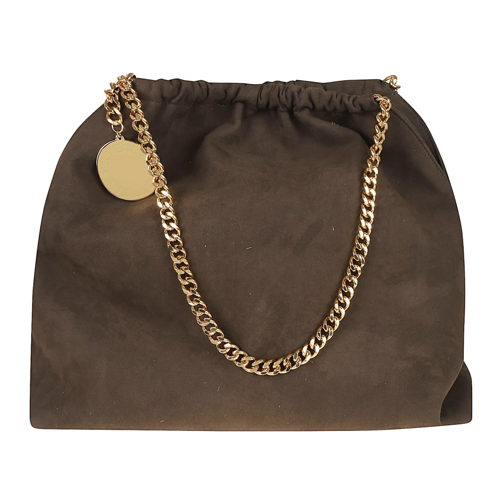 Stella Mccartney Mujer Marrón - Bolso Bombonera Mediano Falabella- Bags - One Size- Bolso Bombonera Mediano Falabella