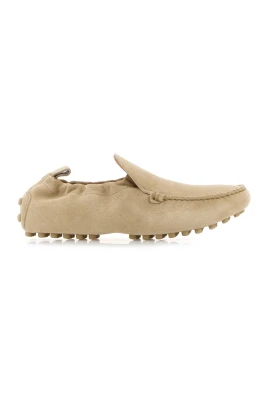 Mocka Loafers i Sandfärg