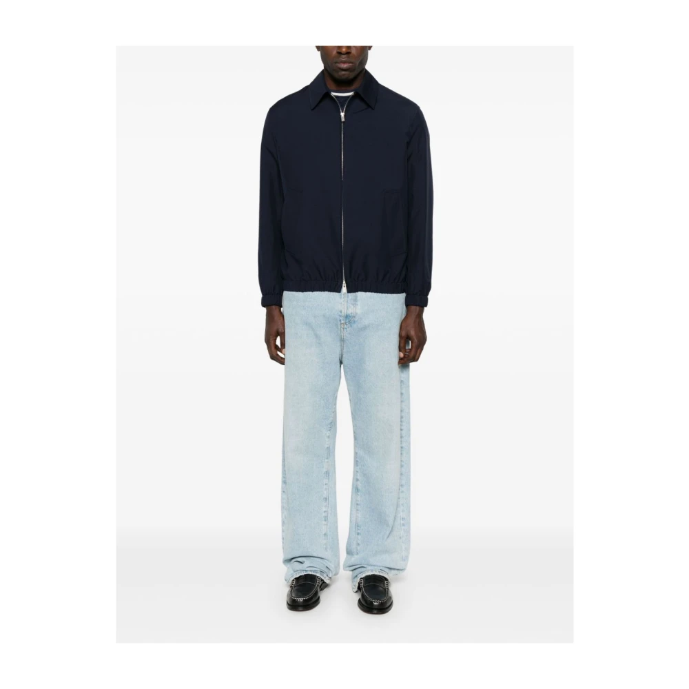 Lardini Blauwe Winterjas Blue Heren