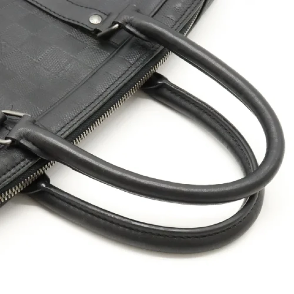 Louis Vuitton Vintage Pre-owned Leather louis-vuitton-bags Black Dames