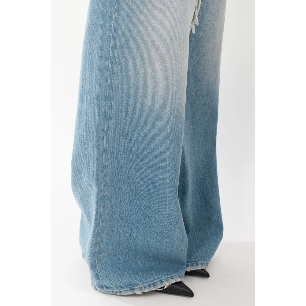 Diesel Vintage Ripped Knee Jeans Blue Dames