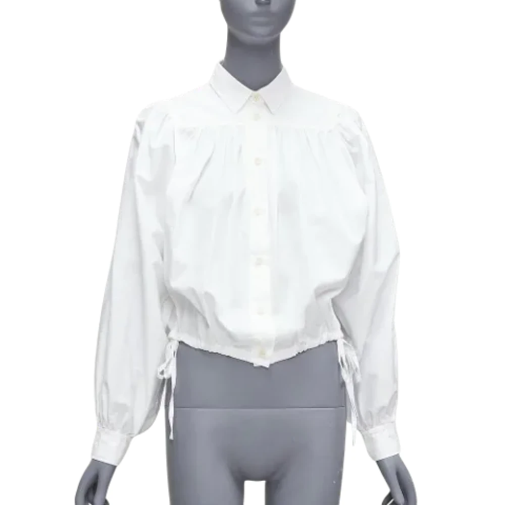 Marni Pre-owned Cotton tops White Dames