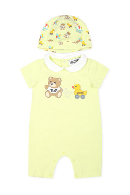 yellow-romper-set-with-teddy-bear