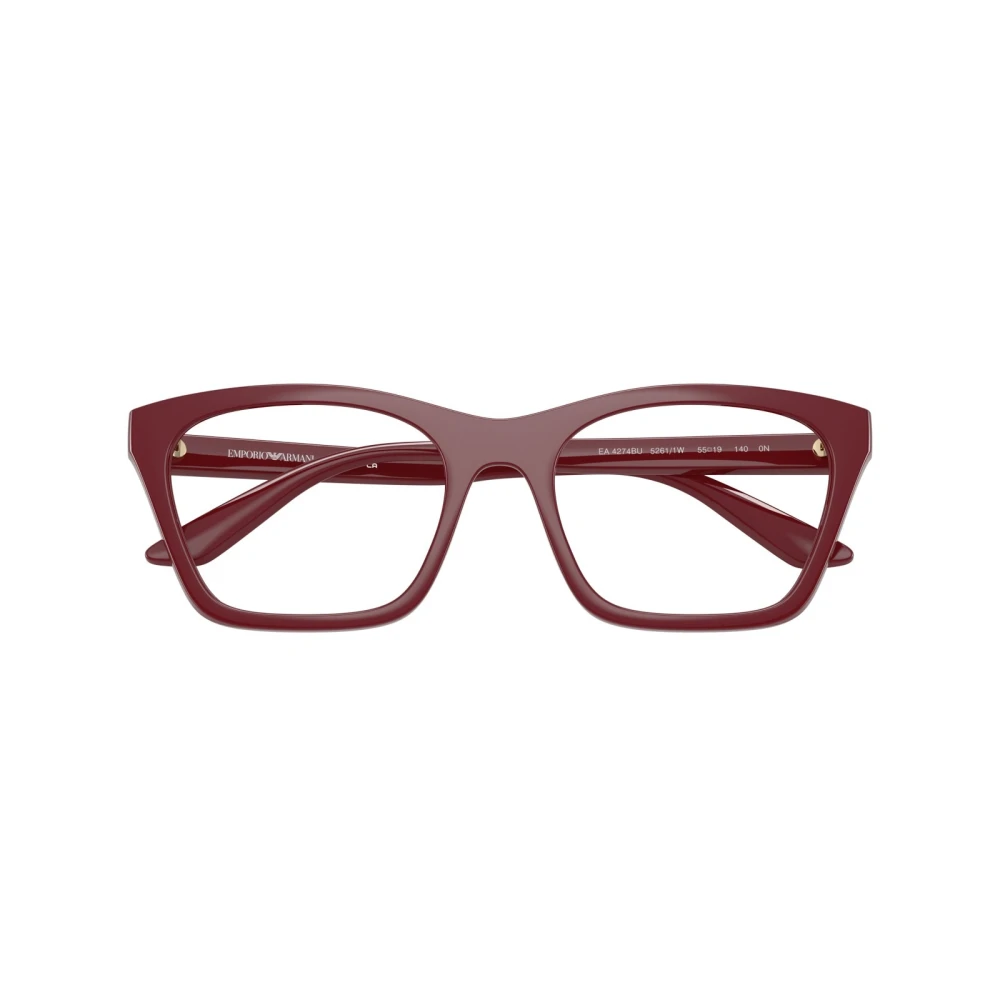 Emporio Armani Women's Red Cat-Eye Sunglasses - Glasses - 55 Mm - Accessories