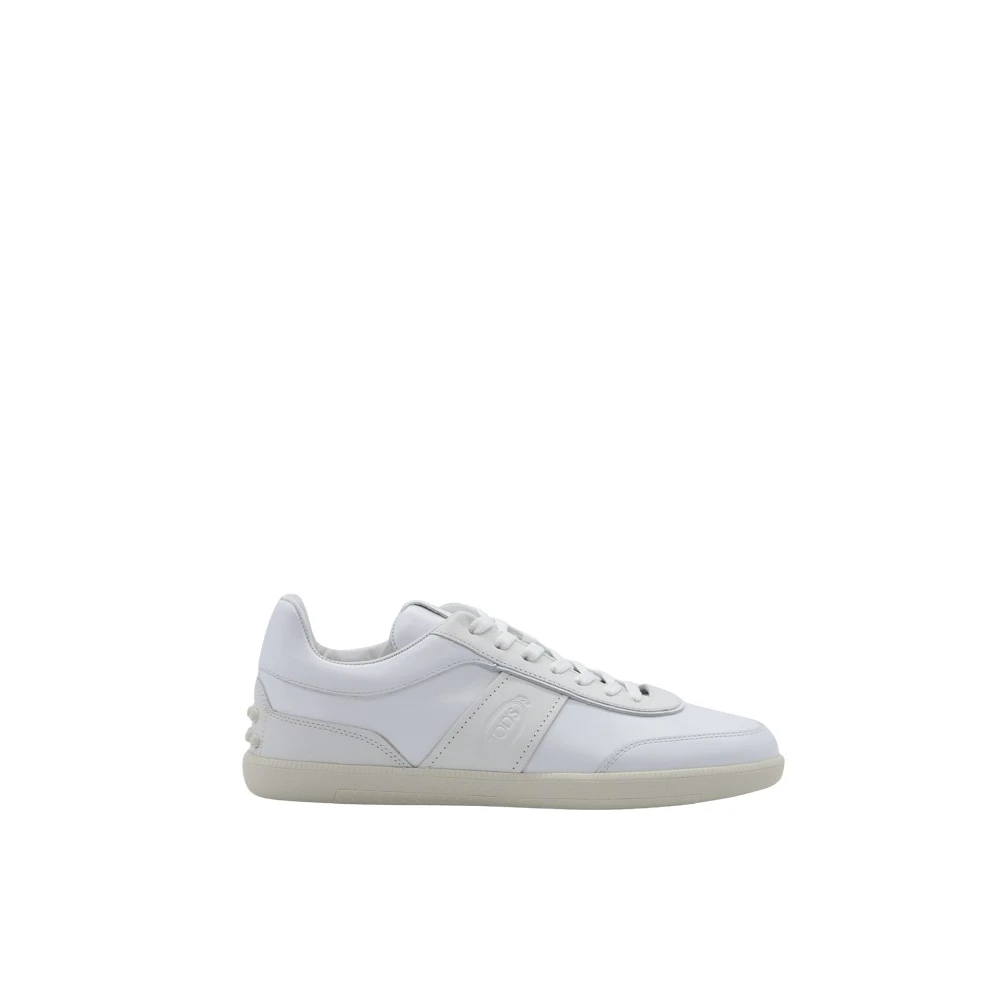 Tod's Men's White Leather Sneakers