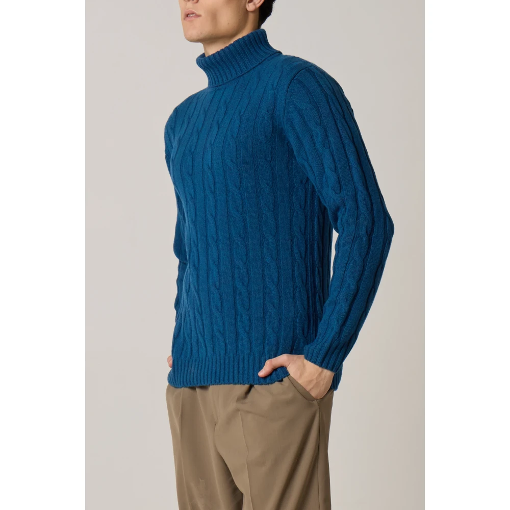 Daniele Fiesoli Blauwe Avion Sweater Blue Heren