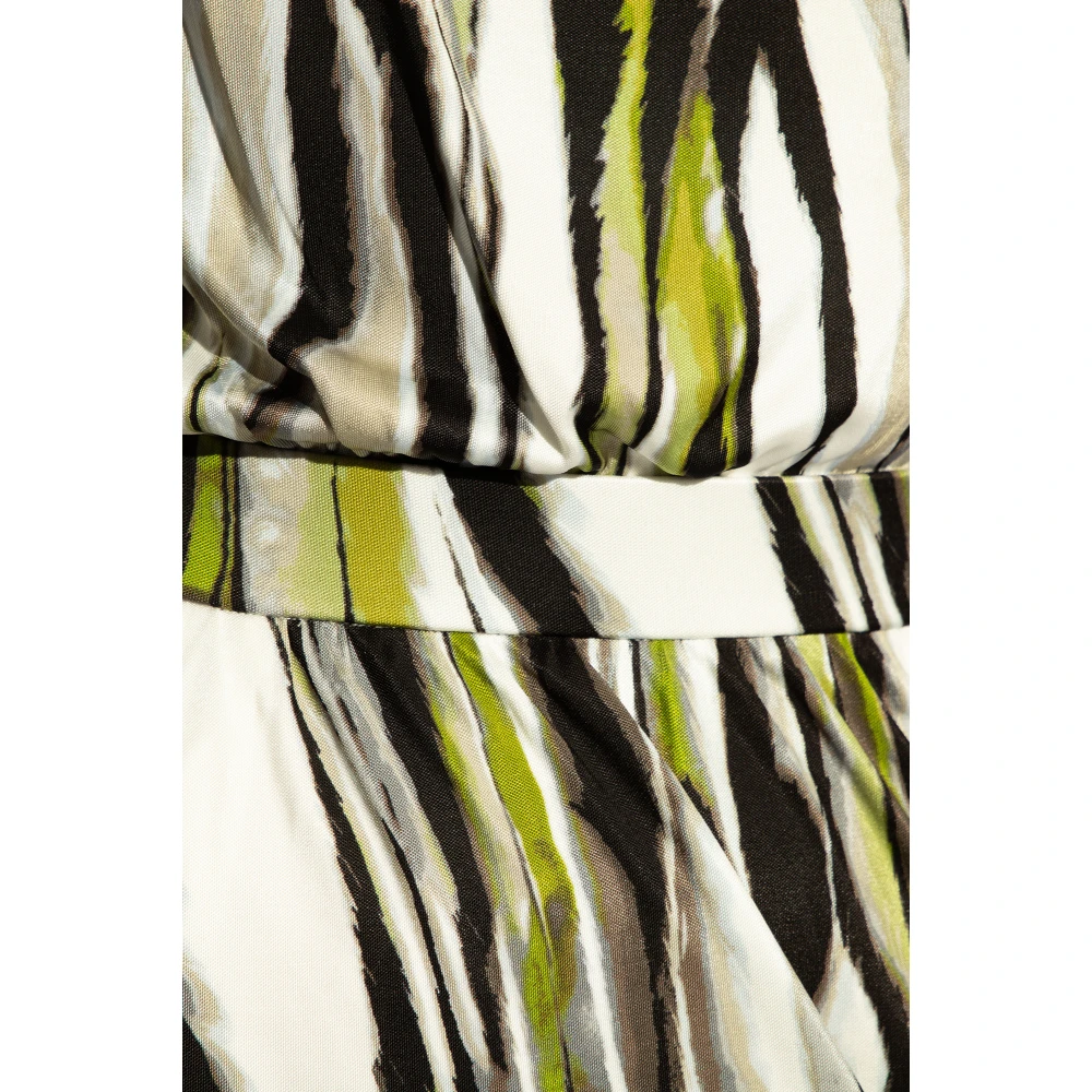Diane Von Furstenberg Kiera one-shoulder jurk Multicolor Dames