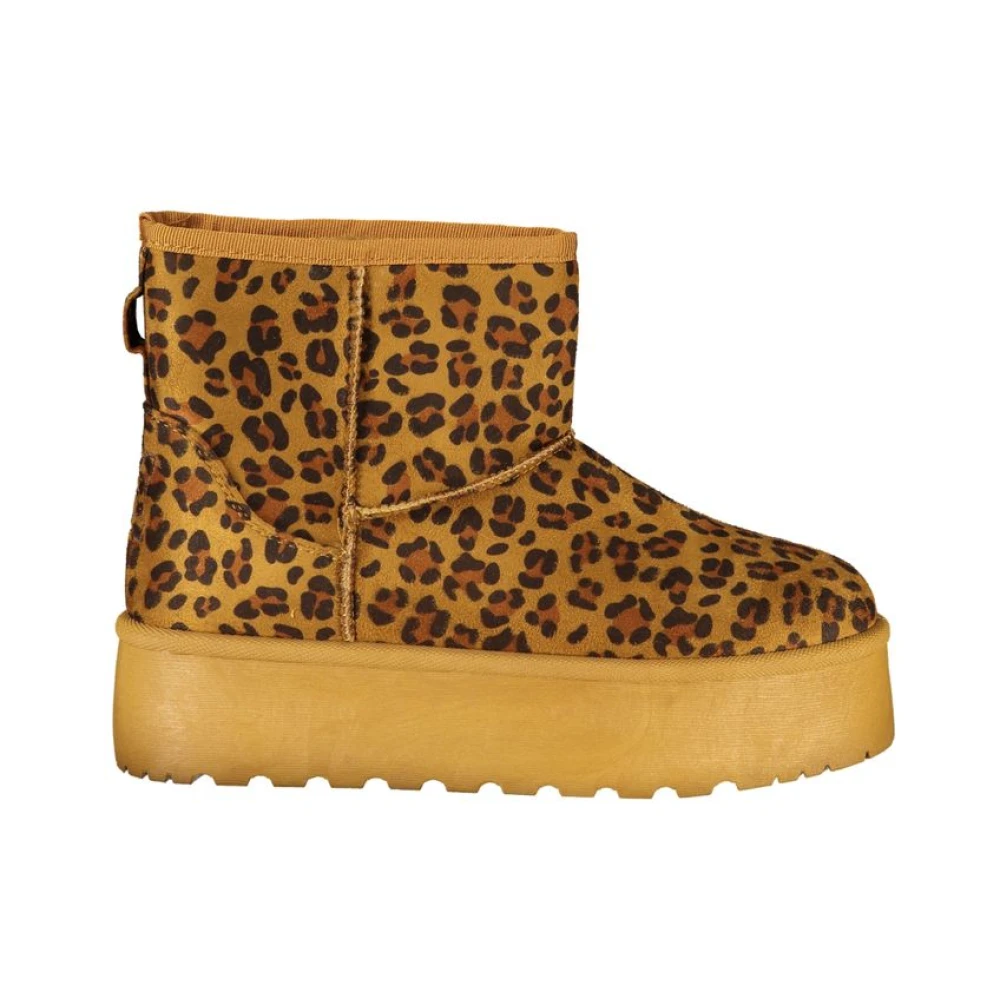 Laura Biagiotti Vrouw Bruin Schoenen Dames, 38 Eu, Polyester, Enkellaars