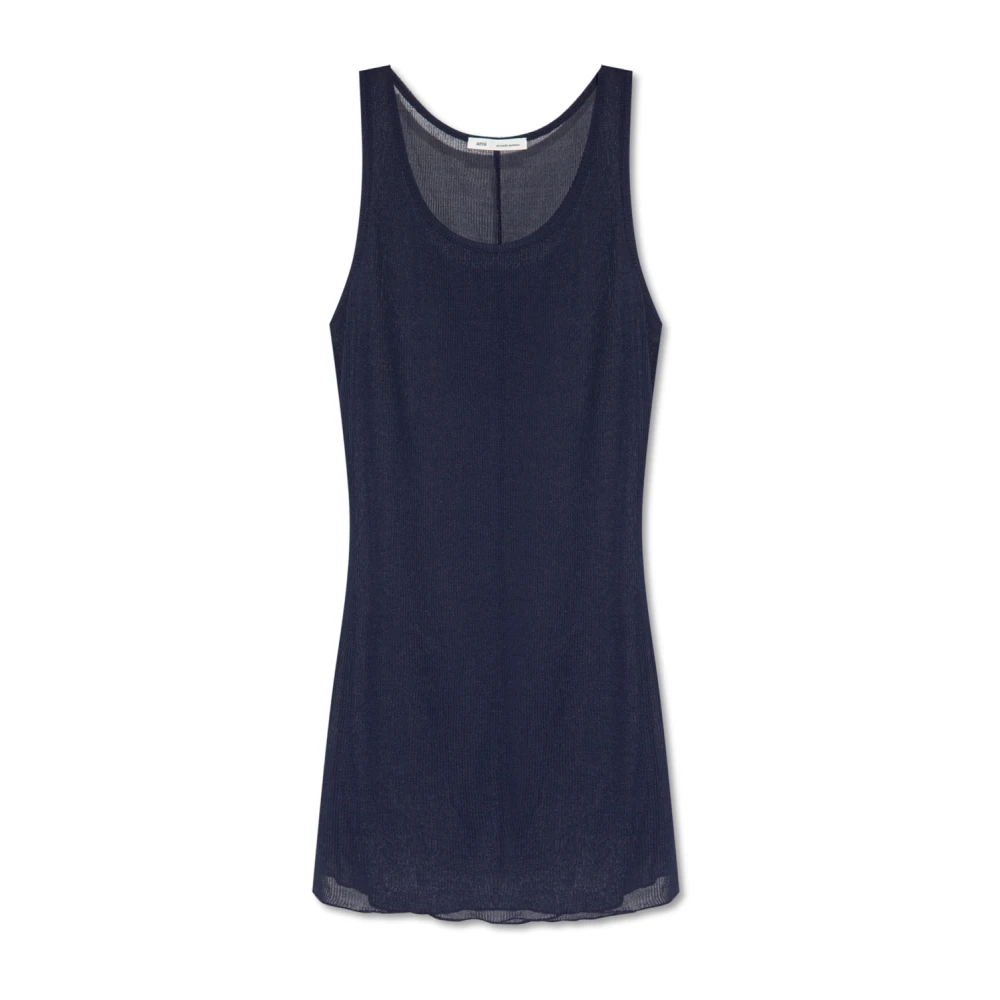 Tops > Sleeveless Tops - - Ami Paris - Modalova