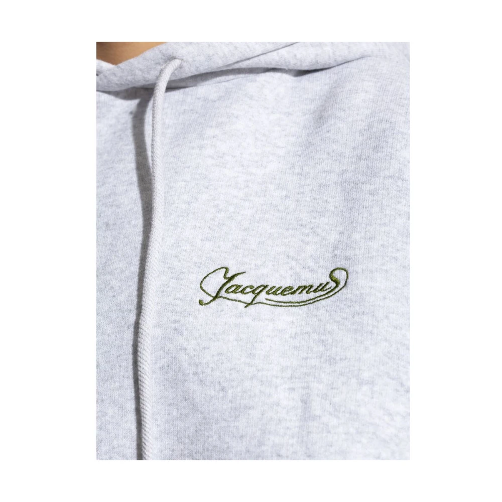 Jacquemus Stijlvolle Sweatshirt met Uniek Ontwerp Gray Dames