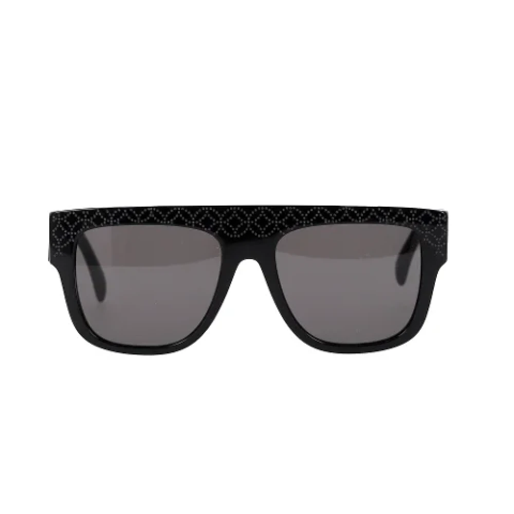 Alaïa Pre-owned Acetate sunglasses Black Dames