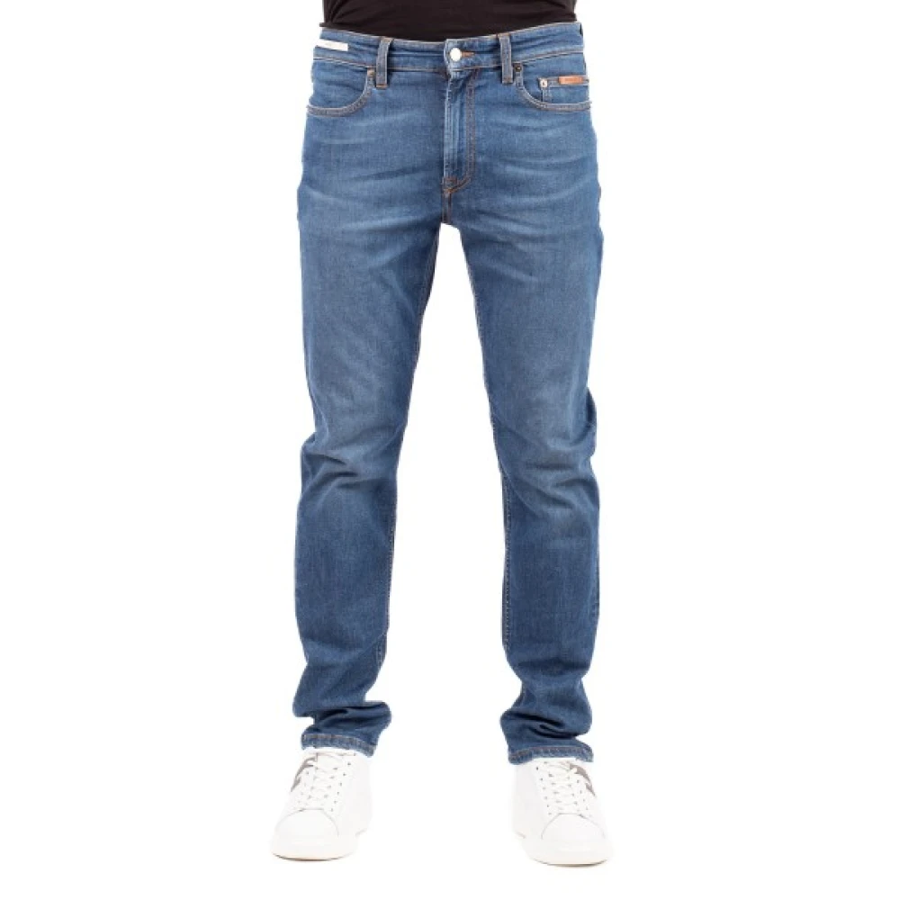 Siviglia Mannelijk Blauw Jeans Heren, W31, Katoen, Palazzo Jeans