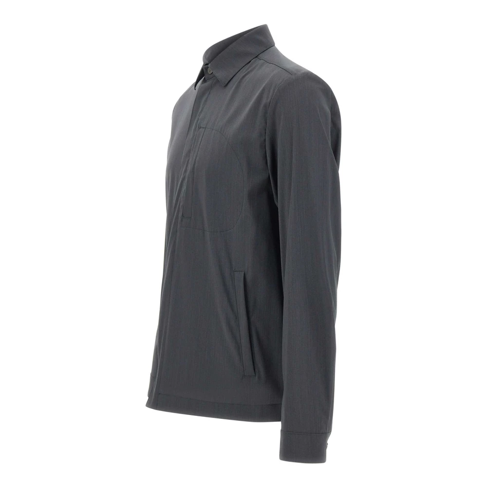 Herno Cool wollenmix jas Gray Heren