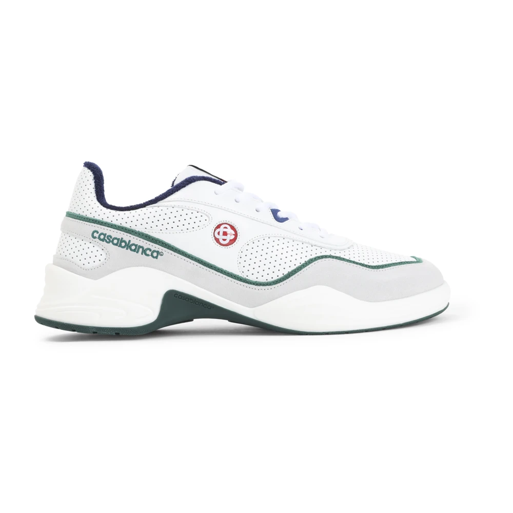 Casablanca Trainers - Male - Sneakers - White - 9 1/2 Uk - Shoes