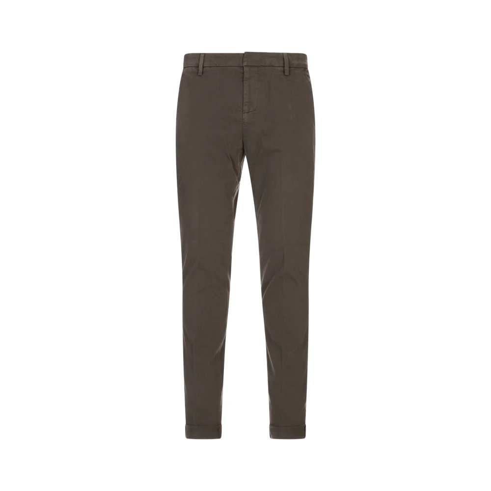Dondup Men's Brown Cotton Elastane Jeans