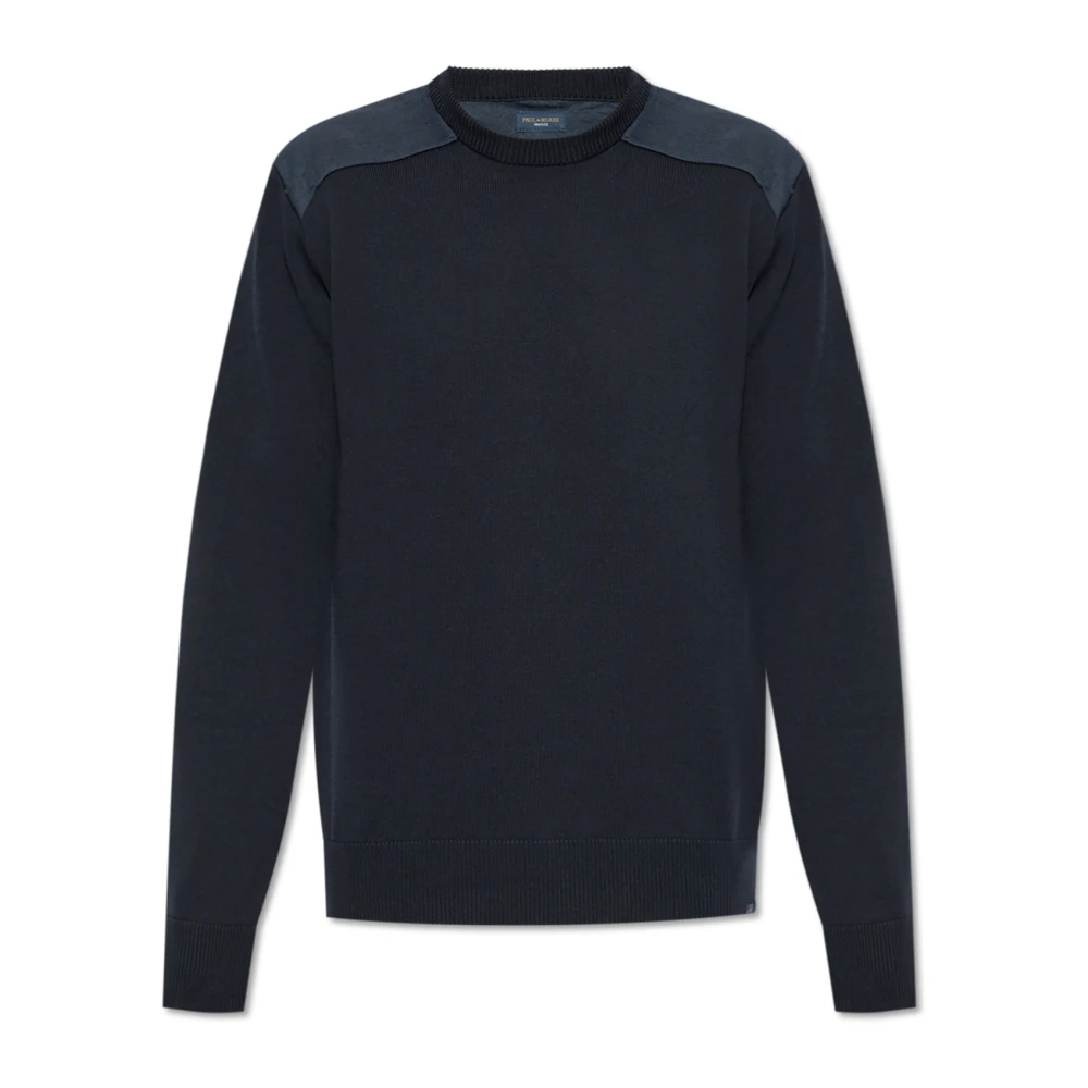 PAUL & SHARK Katoenen trui Blue Heren