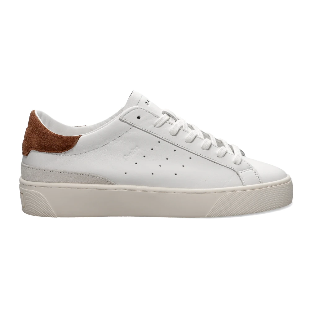 D.a.t.e. Men's White Sneakers, 7 Uk, Low-Top Leather Sneaker
