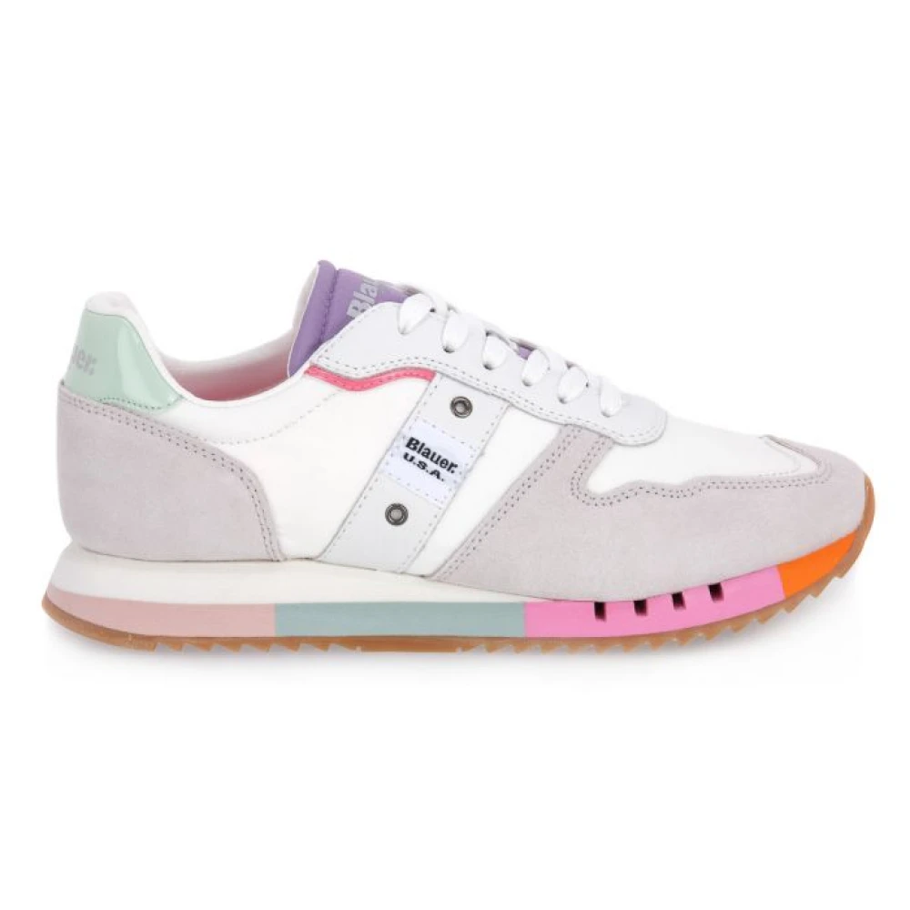 Blauer Women's Multicolor Sneakers, 3 Uk, Stylish Trainers
