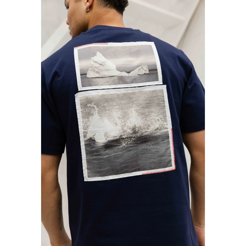 Iceberg 5D F026 Jersey T-Shirt Heren Donkerblauw Blue Heren