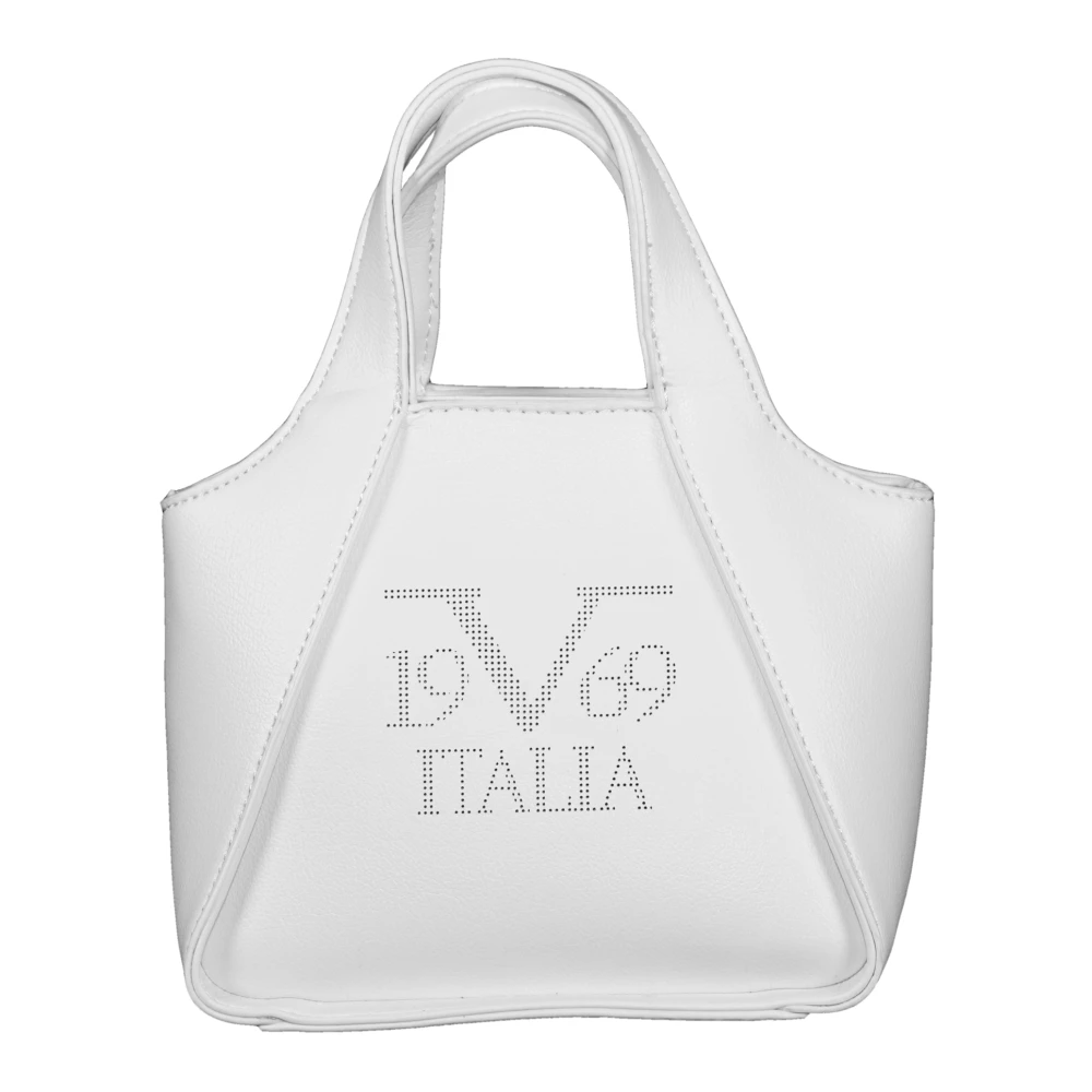 19v69 Italia Stijlvolle Handtas voor Winkelen en Vrije Tijd White Dames
