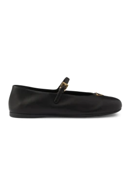Prada Ballerinaskor Svarta