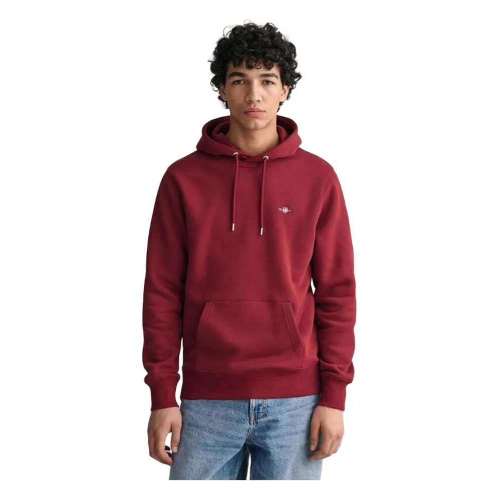Gant Hoodie Red Heren