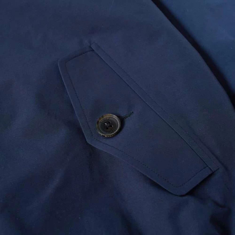 Baracuta G9 Harrington Jacket Blue Heren