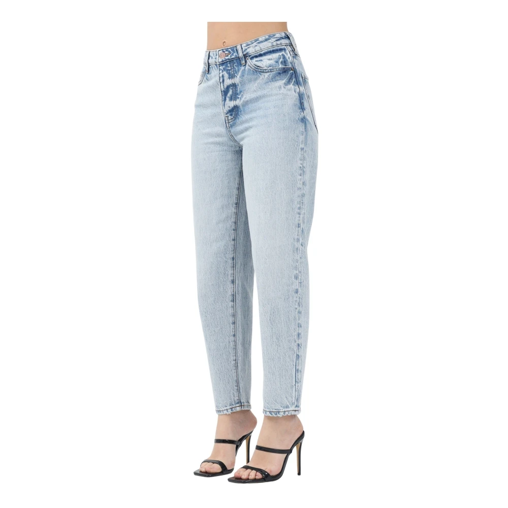 Armani Exchange Lichtblauwe Denim Jeans Blue Dames