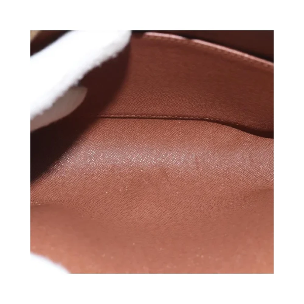 Louis Vuitton Vintage Pre-owned Canvas clutches Brown Dames