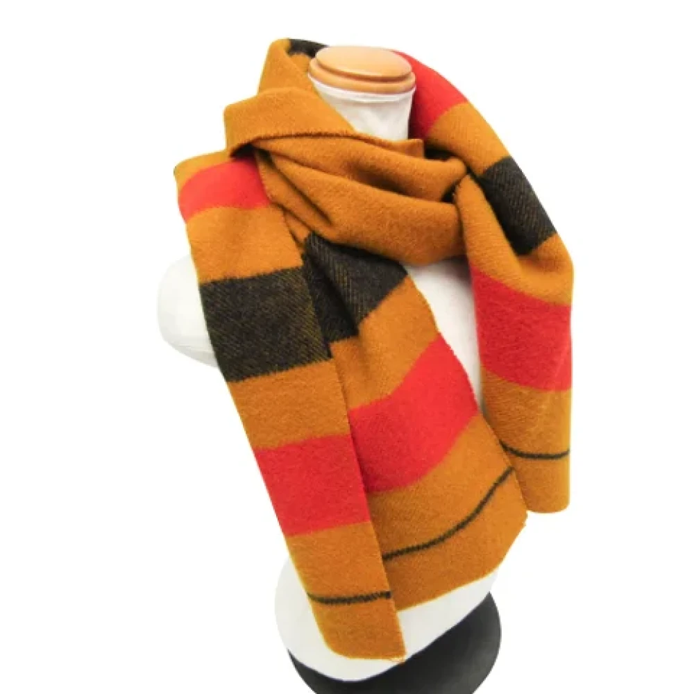 Hermès Vintage Pre-owned Wool scarves Multicolor Dames