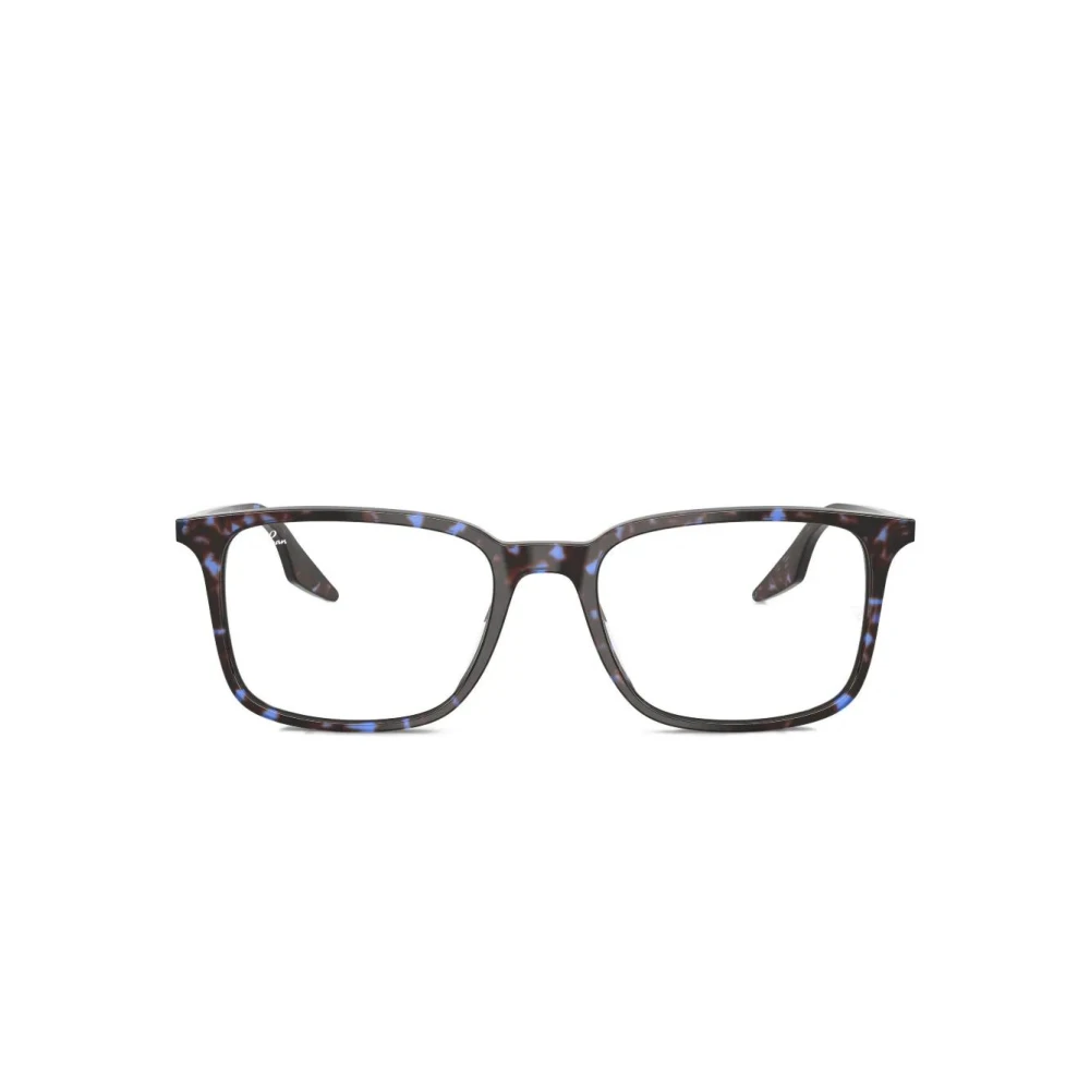 Ray - Ban Unisex Blue Rx5421 8424 Optical Frames Acetate Transparent Squared Normal - Image 5