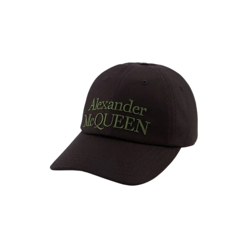 Alexander mcqueen Canvas hats Black Heren