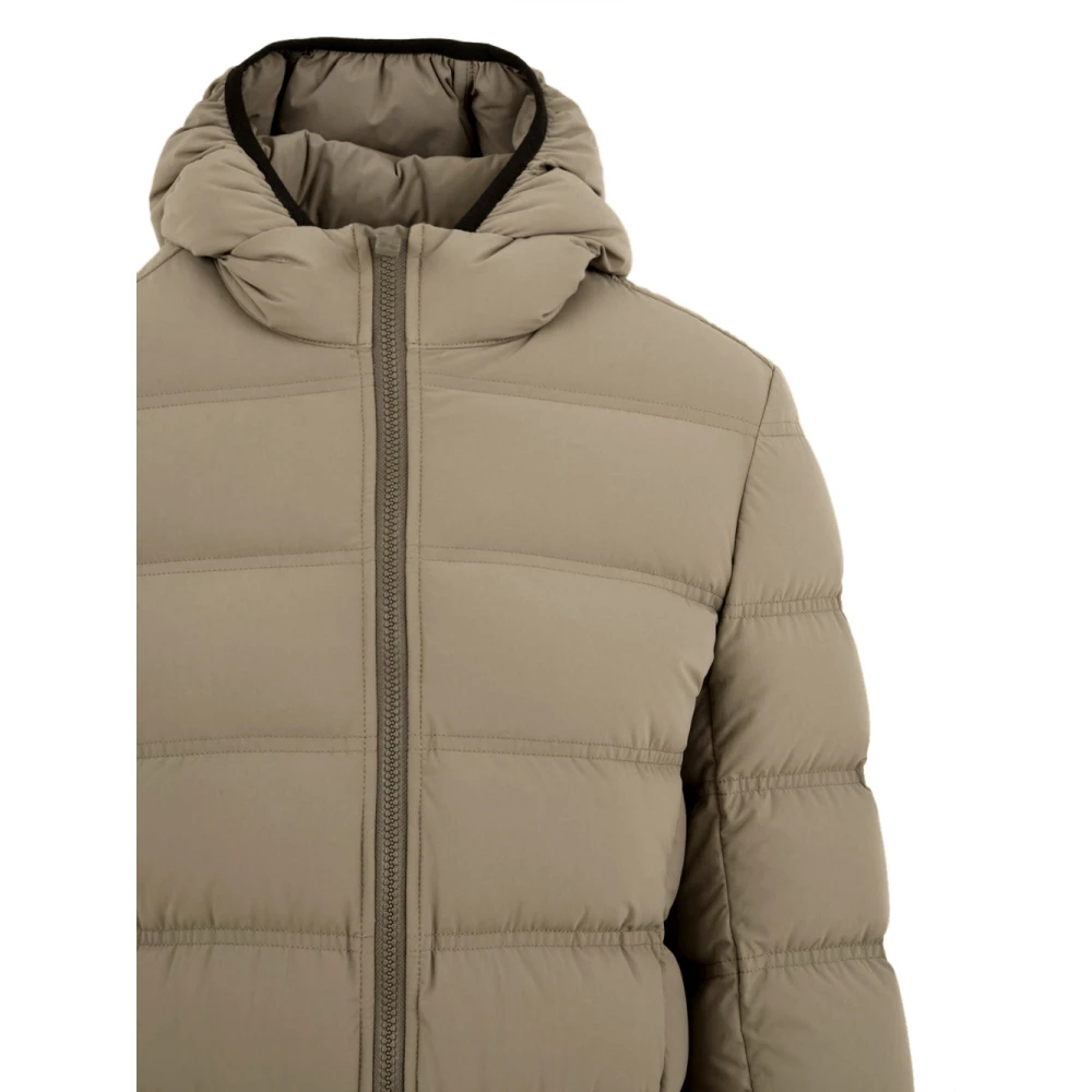 Aspesi Piumino Damesjas Bollicina Stijl Beige Dames