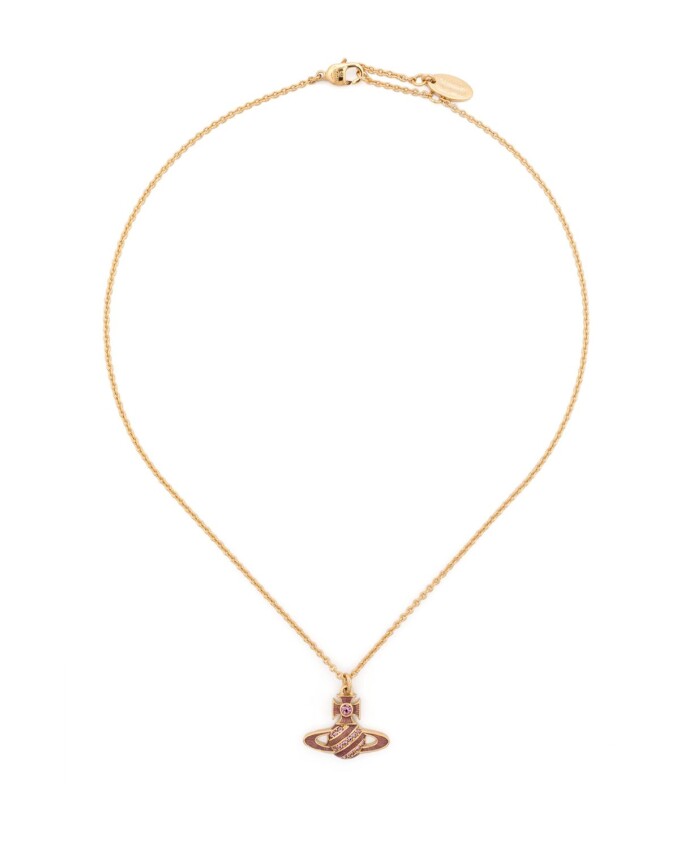 orb-plaque-gold-tone-pendant-necklace