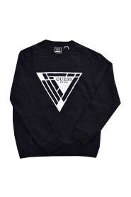 Bluza z logo Triangle - Czarna kolekcja