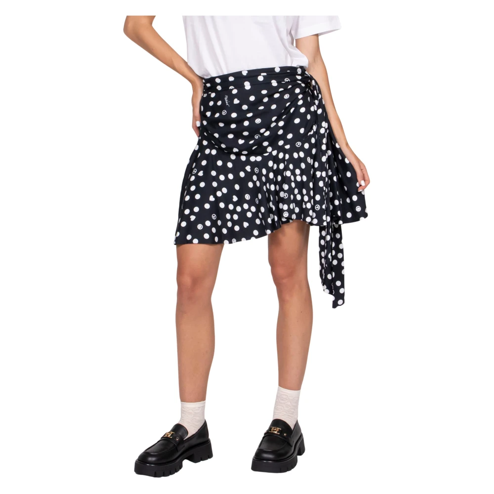 Moschino Damen Schwarz Röcke, K, Xsgröße: