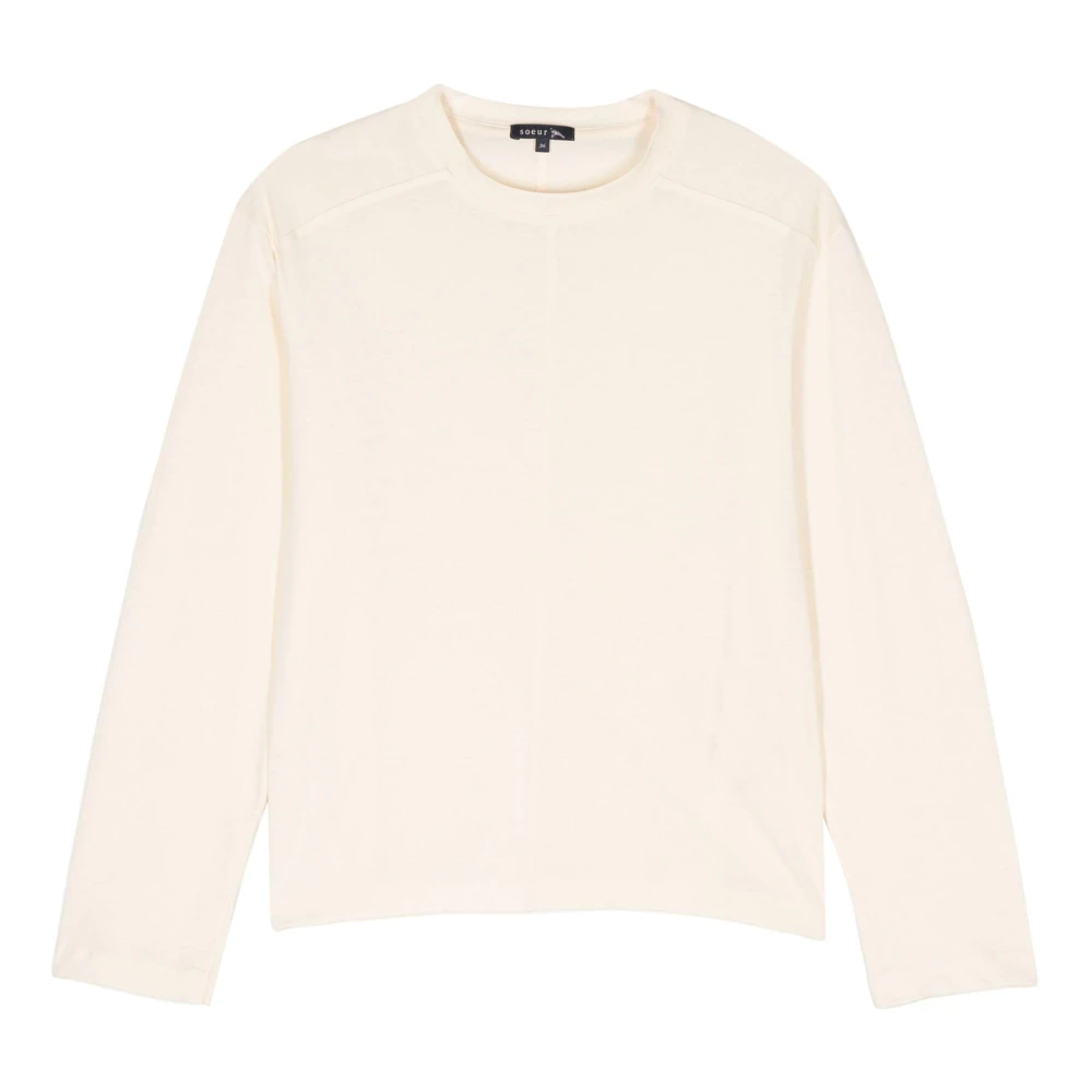 Soeur Adelie Ecru Stijlvol Model Top Beige Dames