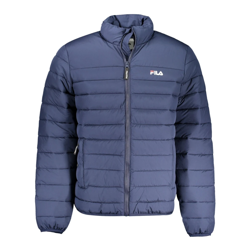 Fila Blauwe Hoodie met Print Logo Blue Heren