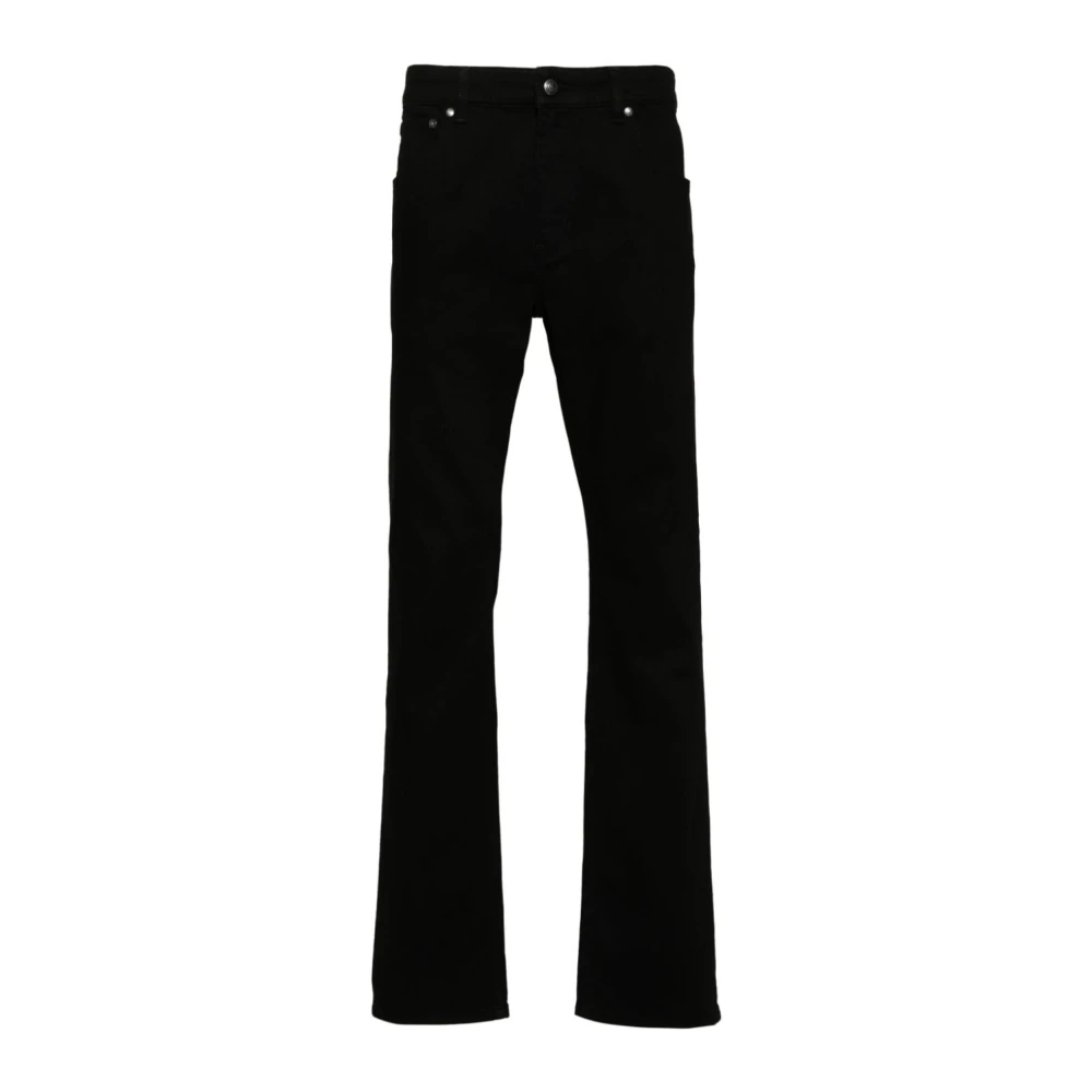 Just Cavalli Zwarte Jeans voor Mannen Aw24 Black Heren