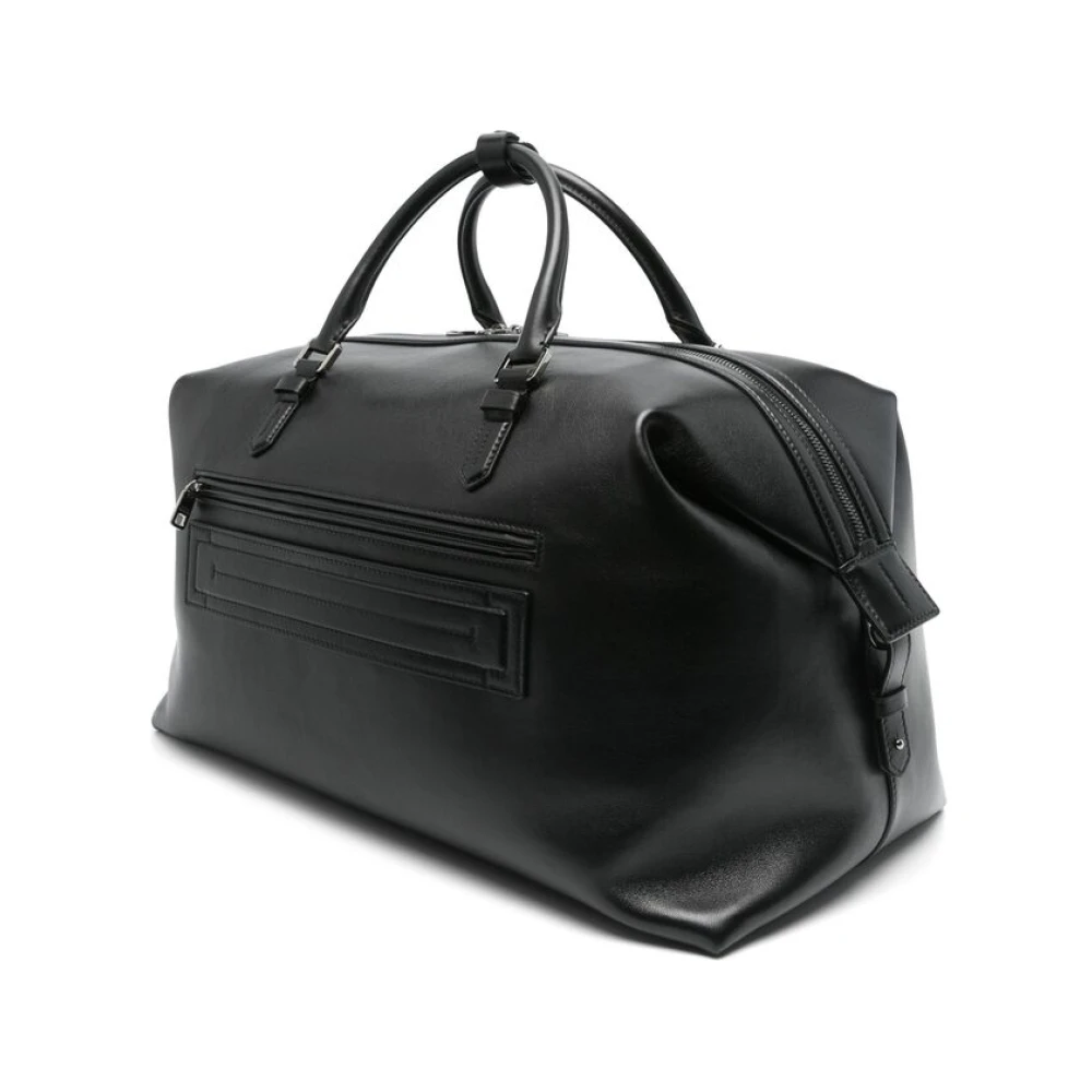 Dolce & Gabbana Zwarte Toprits Bagage Tas Blue Heren